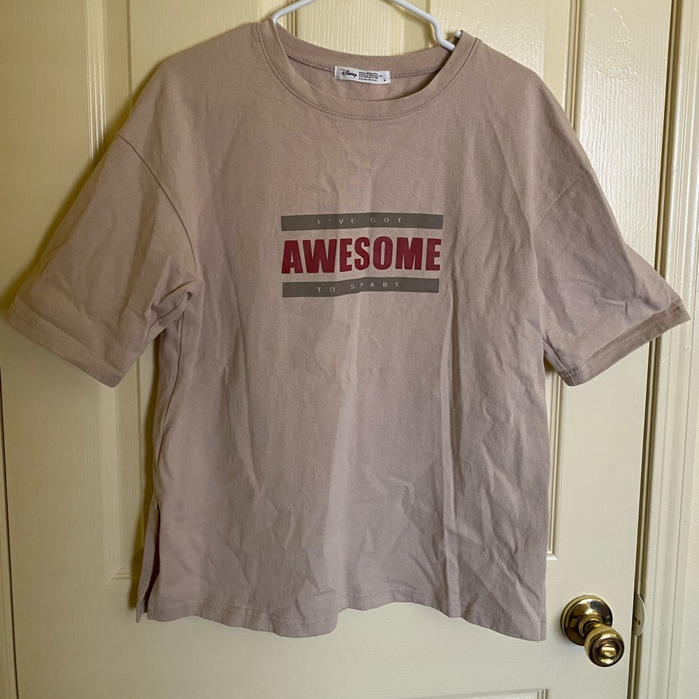 Disney Toy Story Adult Tee Graphic Brown T-Shirt for Men Women Tshirt Tee Buzz